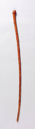 Carved cane ca 1900