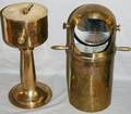 110409 J HASTIE BRASS SHIPS TELEGRAPHCOMPASS COVER