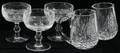 110405 WATERFORD CRYSTAL MUGS  WINE GLASSES FIVE