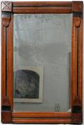 121504 EASTLAKE WALNUT MIRROR C1890