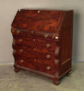Empire mahogany slant front desk