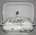 101537 LIMOGES PORCELAIN TUREEN  IRONSTONE TRAY