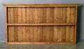 Hanging pine plate cabinet