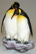 113357 CONNOISSEUR CHINA PENGUIN AFFECTION H8 W6