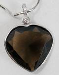112452 5CT TOPAZ HEART PENDANT L13