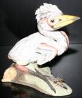 112471 BOEHM BISQUE FIGURE OF A BIRD H63 W55