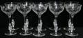 101577 CRYSTAL STEMMED WINE GLASSES C19401950 H6