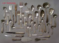 Assembled S Kirk  Sons and Stieff sterling silver flatware service