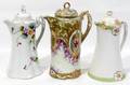 102449 JAPANESE NIPPON PORCELAIN CHOCOLATE POTS