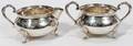 101643 FISHER STERLING SILVER CREAMER  SUGAR SET