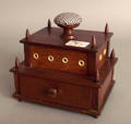 Mahogany sewing box