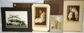120560 VINTAGE BW PHOTOGRAPHS  POSTCARDS C1895