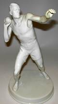 113768 ROSENTHAL PORCELAIN OLYMPIC SHOTPUT THROWER
