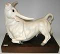 113756 CYBIS BISQUE FIGURE OF A BULL H12 W14