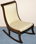 102497 MAHOGANY ROCKING CHAIR AFTER 1950