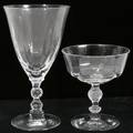 102492 FOSTORIA WINE GLASSES CHAMPAGNE GLASSES