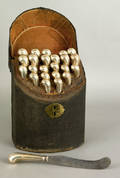 Shagreen knife box ca 1740