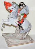 121061 AUSTRIAN PORCELAIN NAPOLEON ON HORSEBACK