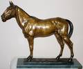 121021 AFTER C FRATIN BRONZE SCULPTURE STALLION