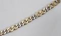 121054 18K GOLD MANS BRACELET DIAMOND ENHANCED