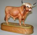 113467 ALCHEMY CERAMICS CHINA BULL H8 W9
