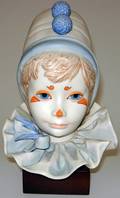 113462 CYBIS BISQUE FIGURE FUNNY FACE 1976 H12