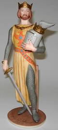 113458 ISPANKY BISQUE FIGURE OF A KING H12