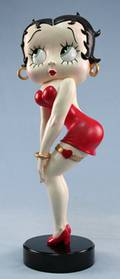 113503 CONNOISSEUR PORCELAIN BETTY BOOP RED HOT