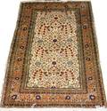 110026 TURKISH FINE SILK TREE OF LIFE RUG 5x34