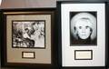 110043 ANDY WARHOL  DIEGO RIVERA AUTOGRAPHS 2 PCS