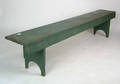 Painted bench