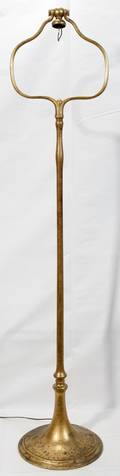 101051 TIFFANY STUDIOS BRONZE FLOOR LAMP BASE