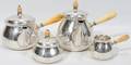 101041 TUTTLE STERLING  IVORY TEA  COFFEE SET
