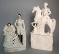 Two Staffordshire figural groups 19th20th c