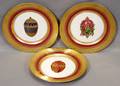 011068 AFTER FABERGE PORCELAIN PLATES THREE 78