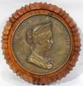 051079 BRONZE MEDALLION MARIA TERESA DAUSTRIA