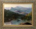 032072 AMERICAN SCHOOL OIL MOUNTAIN  LAKE SCENE