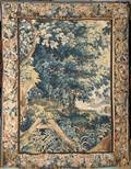 022083 BELGIAN HANDMADE TAPESTRY C 1800 102 X 81