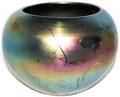 021106 IRIDESCENT ART GLASS VASE EARLY 20TH CENTURY
