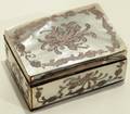 011226 FRENCH STYLE MOTHEROFPEARL HINGED BOX
