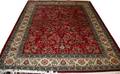 010077 SAROUK PATTERN WOOL ORIENTAL RUG 911x8