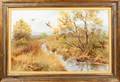 031193 J COLLINS OIL ON CANVAS PHEASANTS
