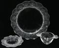 030179 LALIQUE CRYSTAL THREE PIECES