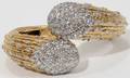 021156 DAVID WEBB 18KT GOLD  DIAMOND BRACELET