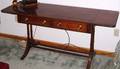 020134 HEKMAN FURNITURE CO WALNUT DROP LEAF TABLE