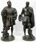 012101 JEAN JACQUES FEUCHERE BRONZE CELLINI PALISSY