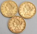 010119 US 5 LIBERTY HEAD GOLD COINS 18821907 3