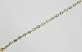 010100 14K YELLOW GOLD  17CT TOPAZ BRACELET L825