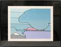 122140 PETER MAX SILKSCREEN 19x24 EARLY MORNING I