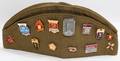 051201 SOVIET UNION MILITARY CAP WITH PATCHES  PINS